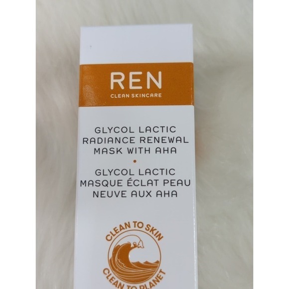 REN Clean Skincare Glycol Lactic Radiance Renewal Mask w/ AHA BNIB - Picture 4 of 11